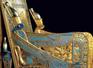 Golden Throne of Tutankhamun - Egypt Museum